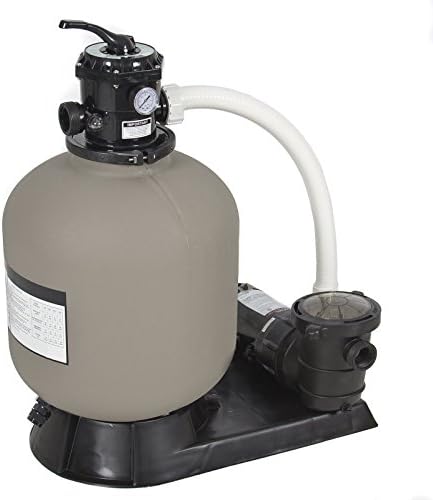 Pro Above Ground Swimming Pool Pump System 4500GPH 19" Sand Filter w/ 1.0HP