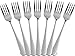 Utopia Kitchen 12 Piece Dinner Fork Set - Stainless Steel - Premium Cutlery Set