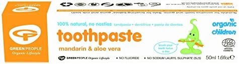 Childrens Mandarin Toothpaste (50ml) - x 2 *Twin DEAL Pack*