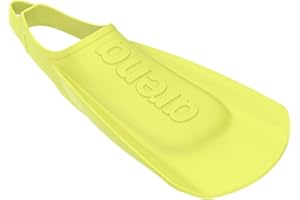 Arena Unisex Adult Comfortable Lightweight Swim Training Fins for Men and Women Silicone Short Blade Flippers Open Heel Desig