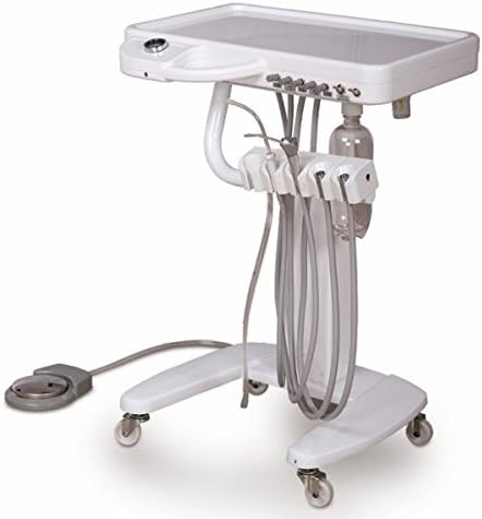 Dental Portable Moveable Treatment Desk Handpiece Self Delivery Unit Cart PT