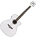 Daisy Rock DR6274-A-U Wildwood A/E Guitar, Pearl White