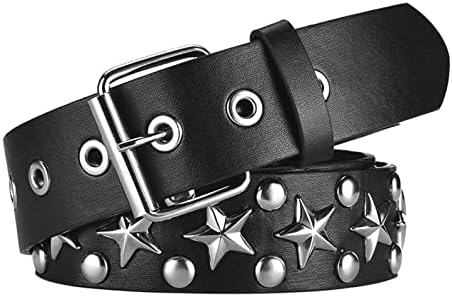 Black Elegant Women\'s Studded Decor Belt Halloween SWSMCLT Women main image 2