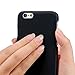 TURATA iPhone 6 6S Case Slim Fit Ultra Thin with Superior Hand Feeling Light Weight Hard PC Case Cover for iPhone 6 6s 4.7 inch -Black