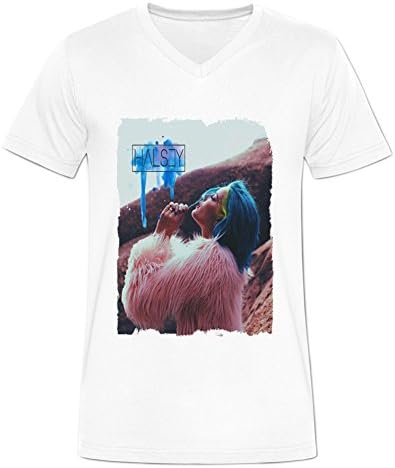 Mens Halsey Cotton V-Neck Short Tee