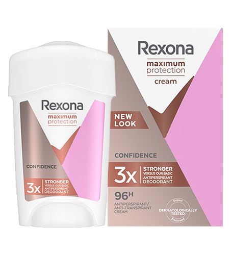Rexona Confidence Deostick Anti-Transpirant, 96H, 45 ml, 3 Stück 3