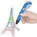 Soyan 3D Pen for Arts and Crafts, 3D Molding, Sculpting and Doodling, Perfect Gift for Kids (Blue)