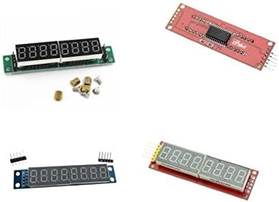 Quickbuying MAX7219 8-Digit LED Display 7 Segment Digital Tube for Arduino Raspberry Pi