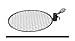 Double Flame Fire Pit Accessory Grill