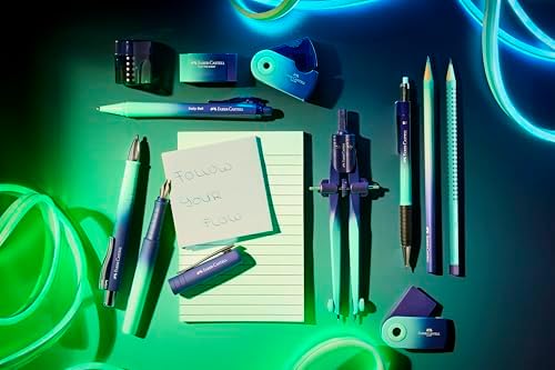 - Schreibset Poly Pen Buzzing Blue, 2-teilig