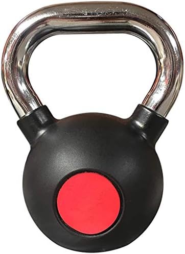YSHCA Exercise Kettlebell, Vinyl Coated Kettlebell Weights Cast Iron for Strength Training, Conditioning, and Fitness,32KG