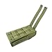 Depring MOLLE Tactical 25 Rounds Shotshell Pouch Holder Compact Foldable Shotgun Reload Ammo Mag Bag Quick Access Shotgun Shell Carrier Army Green