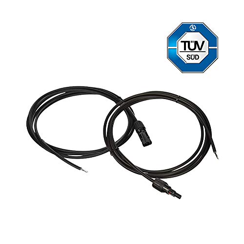 image for Renogy 10ft 12AWG Adaptor Kit Solar Cable PV with Female and Male Conn