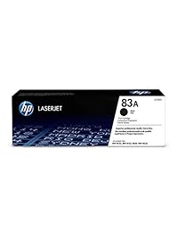 Cartuchos de tóner para HP 83A Laser Jet original, color negro, Negro