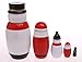 Moonmo Santa Claus Russian Nesting Dolls Snowman Nutcracker Christmas Dolls Handmade Painted Matryoshka Nesting Dolls (White Snowman&red Santa)