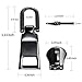 Xpeciall 16pcs Zipper Pulls Universal Zipper Repair Parts Replacement Jacket,Coat,Luggage,Backpack,Handbag(4 Color)