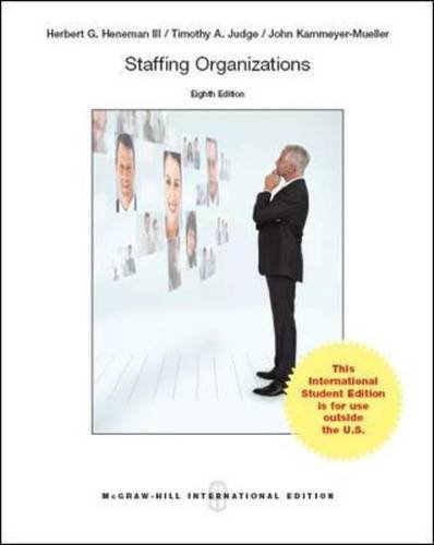 Staffing OrganizationsFrom McGraw Hill Higher Education