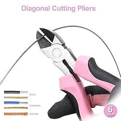FASTPRO 5-Piece Pink Utility Pliers Set with
