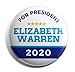 Elizabeth Warren for President 2020 - Set of 6 Campaign Buttons (Warren-All)