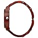 MEKU Men's Wood Wrist Watch Quartz Day Date Wooden Watch Gift (Sandalwood & Ebony)
