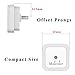 【Pack of 6】Mulcolor Plug In Night Light Bed Light Night Light with Dusk to Dawn Sensor for Bedroom, Stairwells, Hallway
