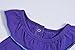 Little Bitty Little Girl Short Set Summer Cotton Clothing Set Essential Shorts Set(Purple 3T)