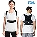 Adjustable Back Braces Posture Corrector Magnetic Position Correction Braces Supports Back Belt Support Corset Back Lumbar Shoulder Corrector (Black)