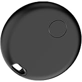 Air Tracker Tag-1 Pack: Smart Bluetooth Tracker, Item Finder Works with Apple Find My (iOS Only) App, Trakcer Tag Locator for Keys, Luggage, Satchel, Backpack etc. (Not for Android Devices)