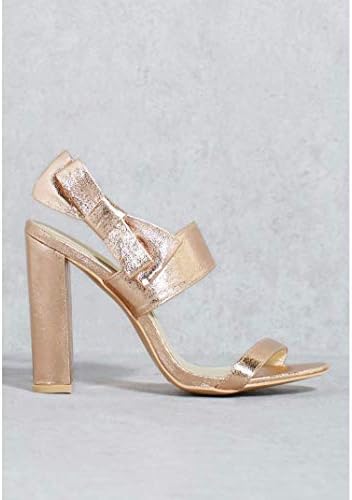missguided rose gold shoes