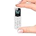 Bluetooth Mini Mobile Phones Supported Sim Card (White)