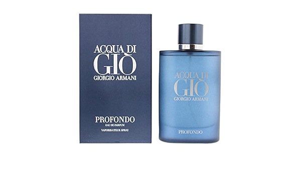 Giorgio Armani Acqua di Gio Profondo Eau de Parfum Spray for Men 125 ml :  Amazon.com.au: Beauty