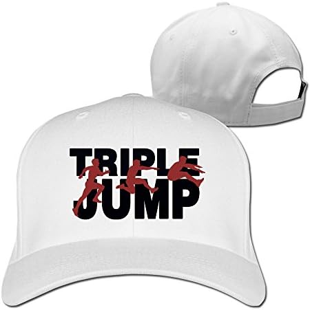 USA Triple Long Jump Adjustable Fitted Caps Baseball Hats