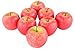 JEDFORE Fake Apples Artificial Red Apples Simulation Lifelike Fruit Set for Home House Kitchen Wedding Party Decoration Photography (8Pcs)