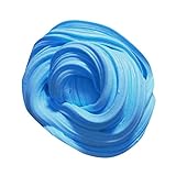 Inverlee Fluffy Floam Slime Cotton Mud Toys Scented Stress Relief No Borax Kids Toy Sludge Toy (Blue)