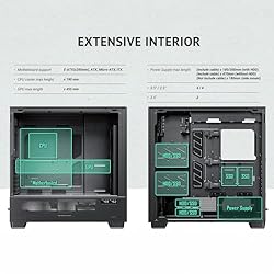 Antec Flux Pro, 6 x PWM Fans Included, High-Airflow