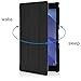 MoKo Sony Xperia Z3 Tablet Compact Case - Ultra Slim Lightweight Smart-shell Stand Cover Case for Xperia Z3 8 Inch Tablet Compact, BLACK (With Smart Cover Auto Wake / Sleep)