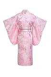 Joy Bridalc Women's Kimono Robe Japanese Traditional Brocade Cosplay Costume