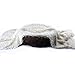 Sunmig Newborn Baby Photo Prop Blanket Rug Background Backdrops Basket Stuffer (Off-White)