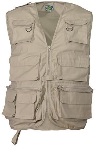 Adults Multipocket Fishing Vest Gilet Waistcoat Bodywarmer Hunting Photography