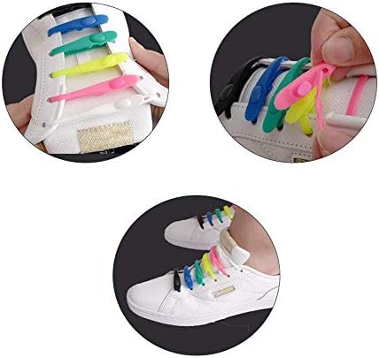 結ばない 激安超特価 7組 車 バイク 靴ひも ジュエリー ホビー マルチカラー 大人用 靴紐 ゴム 防水 新作製品 世界最高品質人気 正規品送料無料 B07y2c41vr 非常に弾力性のある靴ひも 子供用 100 品質保証