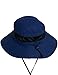 Tuga Adult UPF 50+ Playa Bucket Hat, Navy, Adult Medium