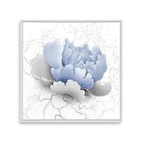 Framed Canvas Wall Art Sketch Canvas Prints Home Artwork Decoration for Living Room,Bedroom - 16x16 inches