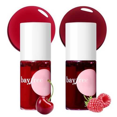 bayfree Lip Tint Stain Set, 2 PCS Lip & Cheek Tint Lightweight... 41Oyyzot9xL