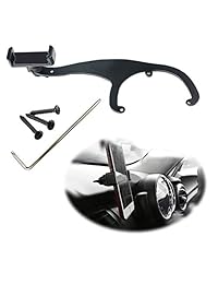 Miniclue Behind Tachometer Bolt On   Soporte GPS para teléfono móvil con clip giratorio para Mini Cooper R55 R56, 1 unidad