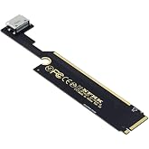 NFHK PCI-E 3.0 M.2 M-Key to Oculink SFF-8612 SFF-8611 Host Adapter for ThinkBook 16+ External Graphics Card &amp; SSD