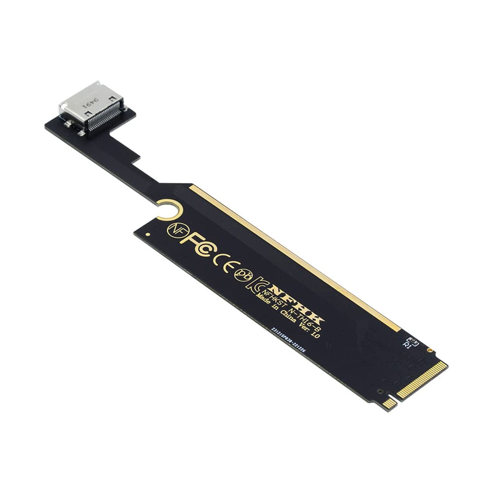 NFHK PCI-E 3.0 M.2 M-Key to Oculink SFF-8612 SFF-8611 Host Adapter for ThinkBook 16+ External Graphics Card & SSD — image 1