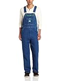 Liberty Men's Stonewashed Denim Bib Overall, Stone Washed, 32/32