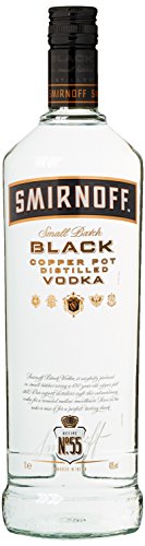 Smirnoff Black No. 55 Small Batch Premium Vodka (1 x 1 l)