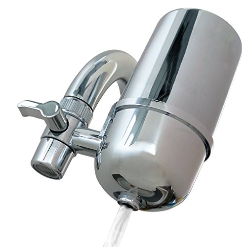 Kabter Faucet Mount Water Filter System Tap Water Filtration Purifier ,Chrome Tools & Home Improvement, Kitchen & Bath Fixtures, Water Filtration & Softeners, Faucet Mount Filters