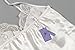 BellisMira Women’s Satin Lace Full Slip Chemise Silk Nightgown Sleepwear Ivory White, M
